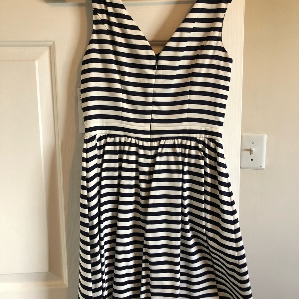 Zara MIDI Striped Dress- Casual